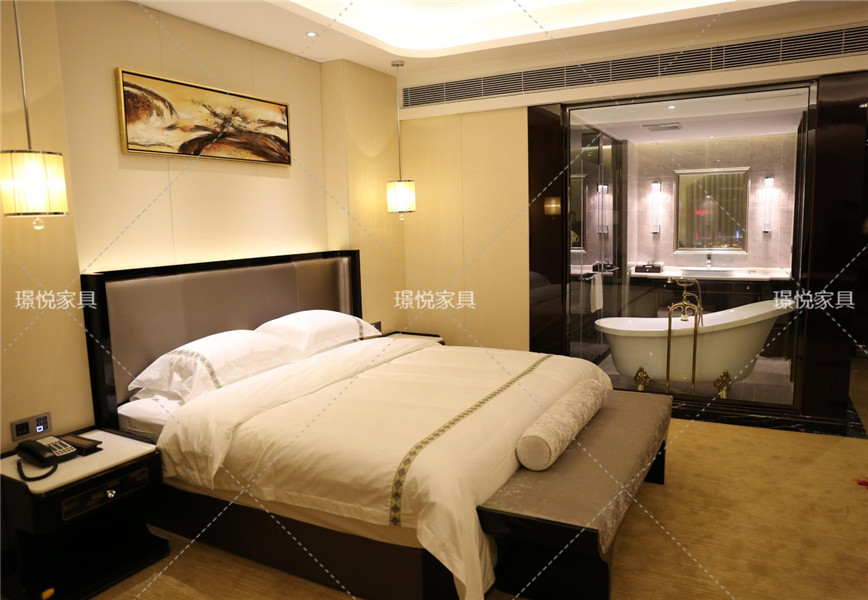現(xiàn)代風格客房家具02