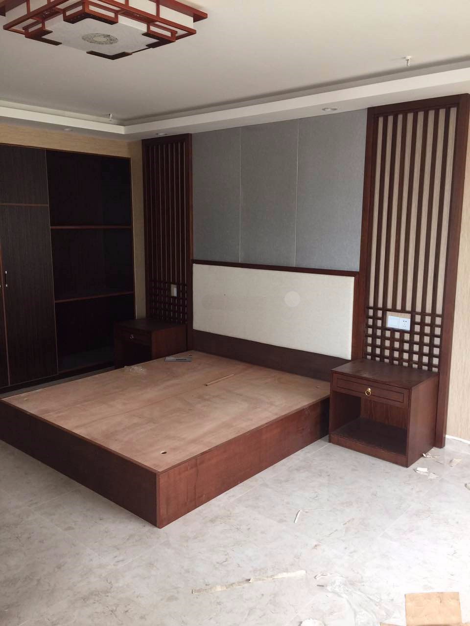 新中式風格酒店客房06