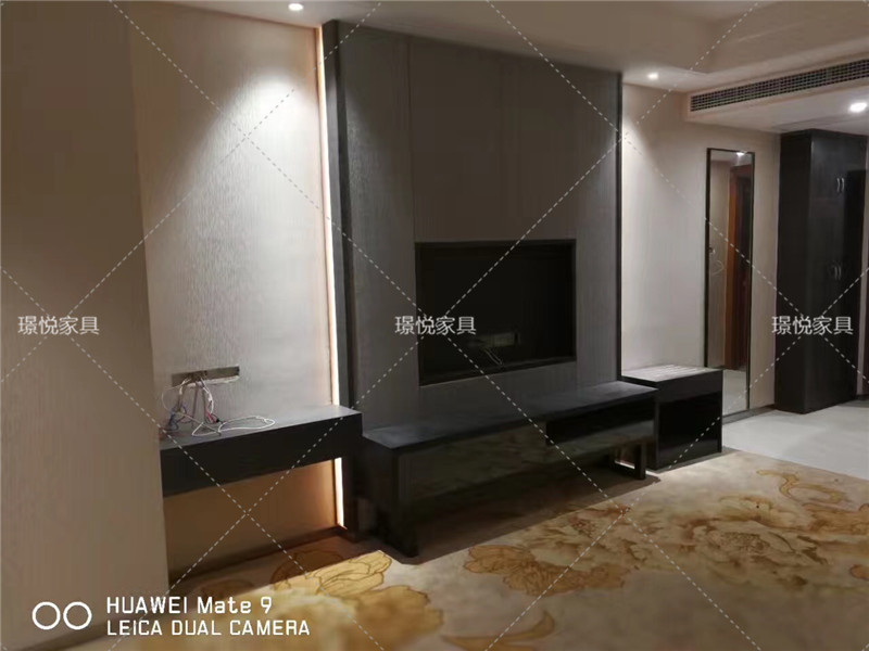新中式風格酒店客房07
