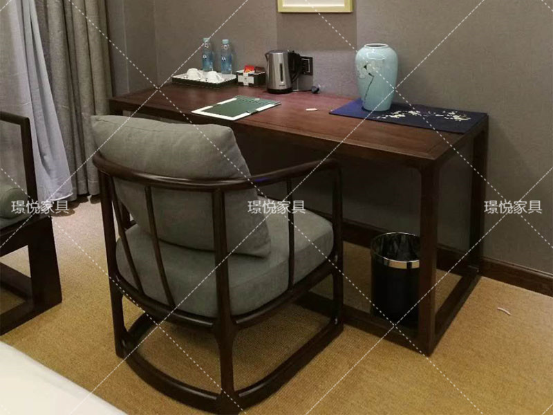 新中式風格酒店客房03