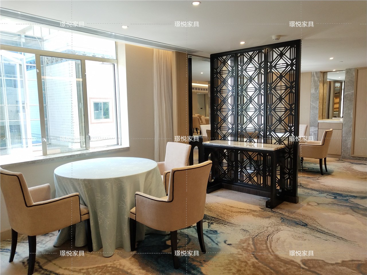 酒店餐廳家具09