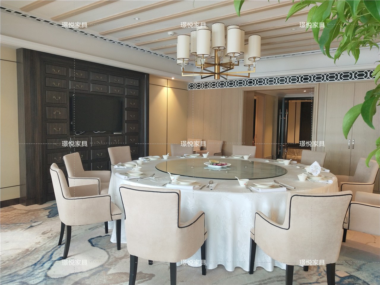 酒店餐廳家具09