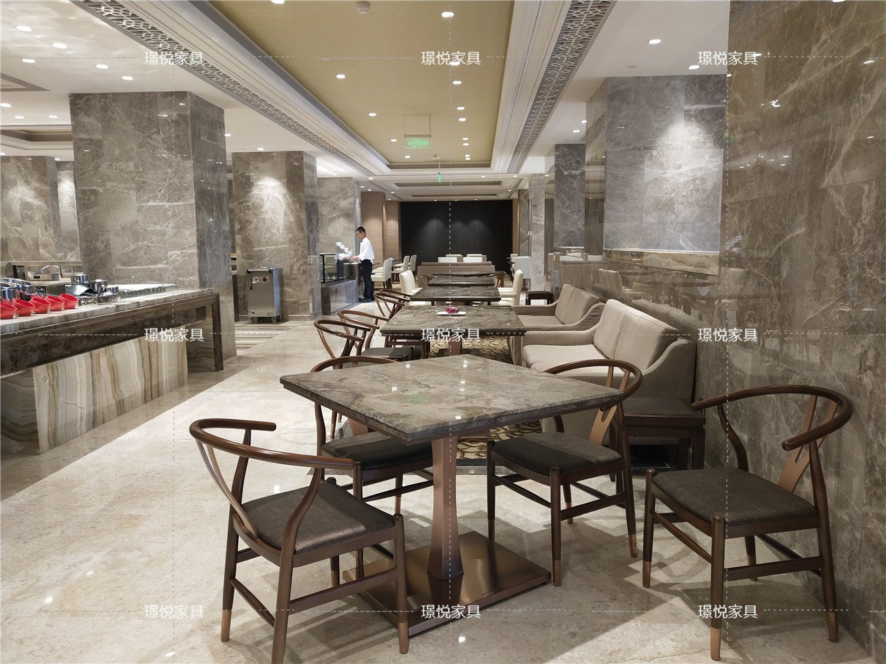 酒店餐廳家具09