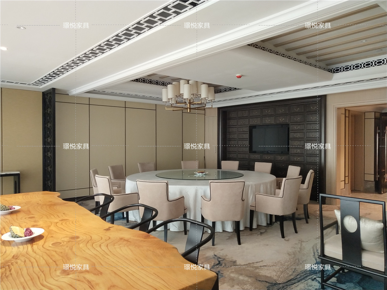 酒店餐廳家具09