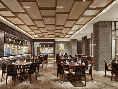 酒店餐廳家具10
