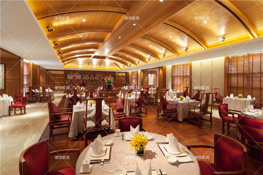 酒店餐廳家具07