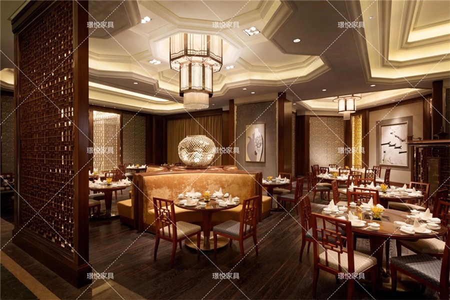酒店餐廳家具07