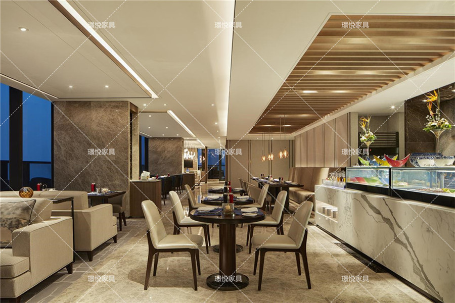 酒店餐廳家具01