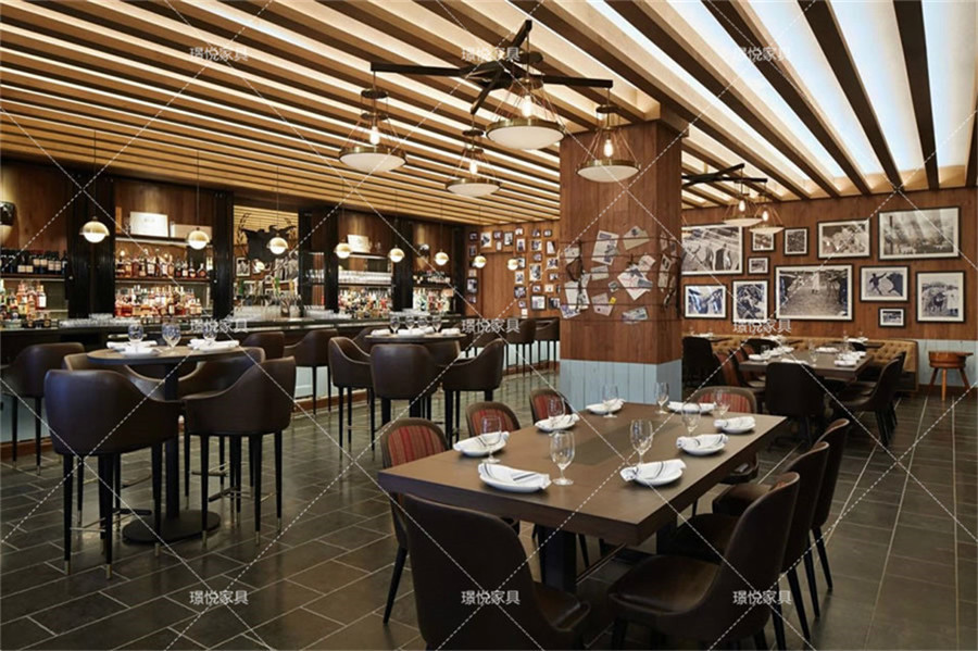 酒店餐廳家具01