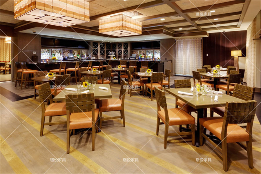 酒店餐廳家具10