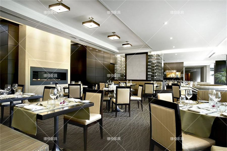酒店餐廳家具02