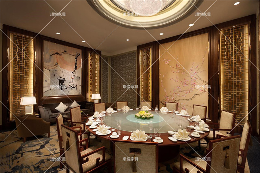 酒店餐廳家具06
